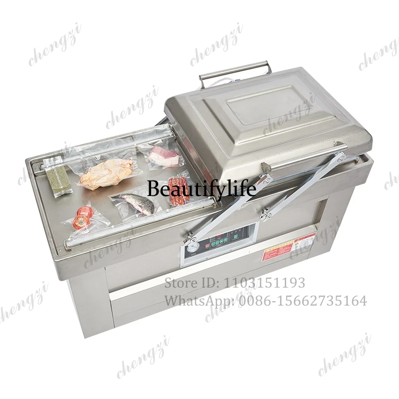 Packaging - Semi-Automatic Double Chamber Vacuum Sealing Packaging