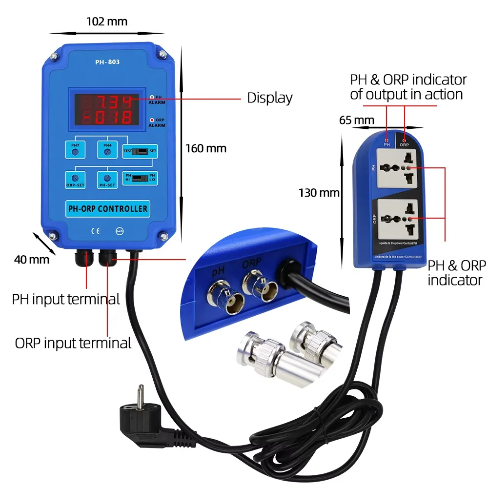 Digital PH Controller pH Meter - Ph Meter Digital Water Tester 评论和价格