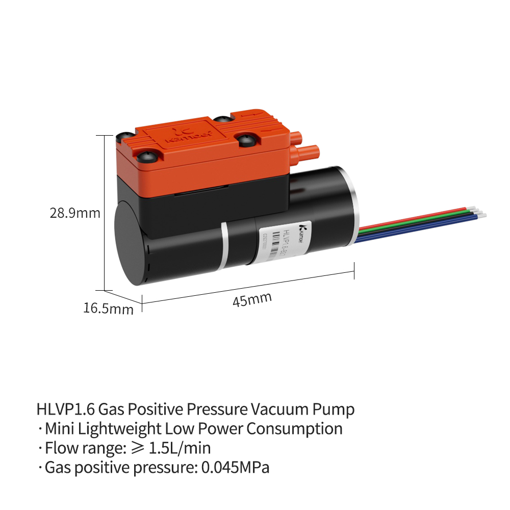 Kamoer 1.5L/min HLVP1.6 Diaphr - Mini Peristaltic Pump 12V 评论和价格