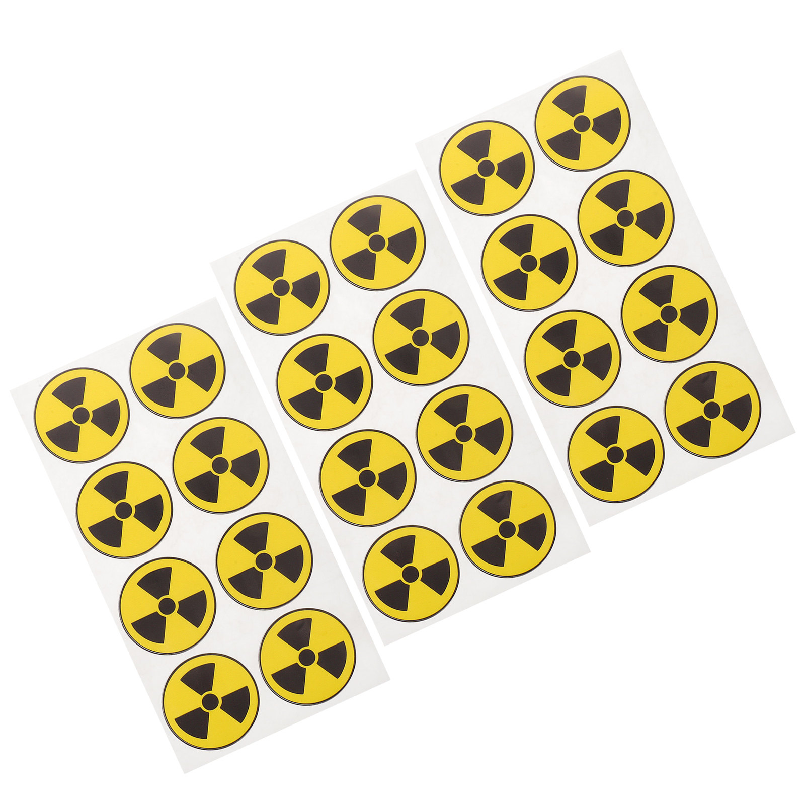 24Pcs Radiation Warning Sticke - Lab Equipment 评论和价格