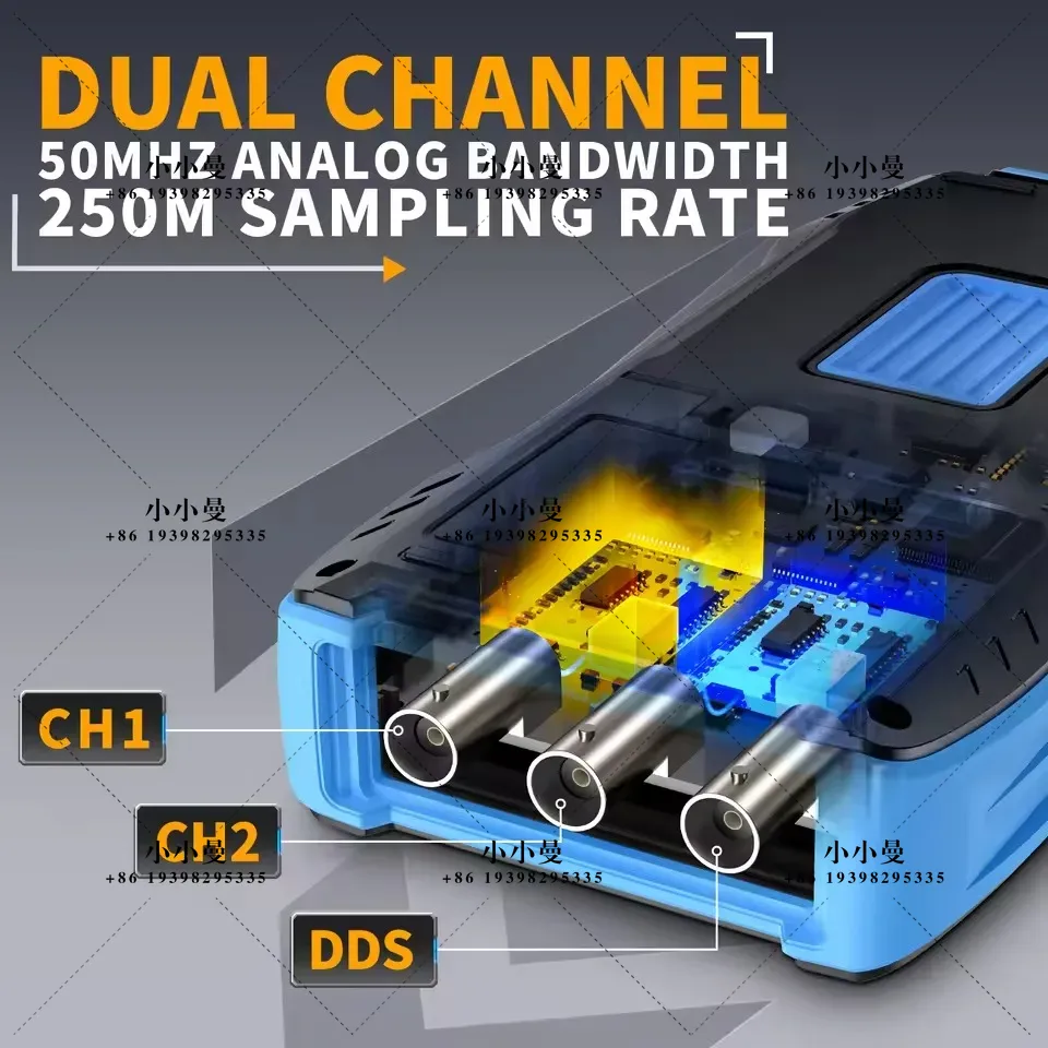 FNIRSI 2C23T10MHz, 2C53T 50MHz - Fnirsi Digital Oscilloscope Handheld 评论和价格
