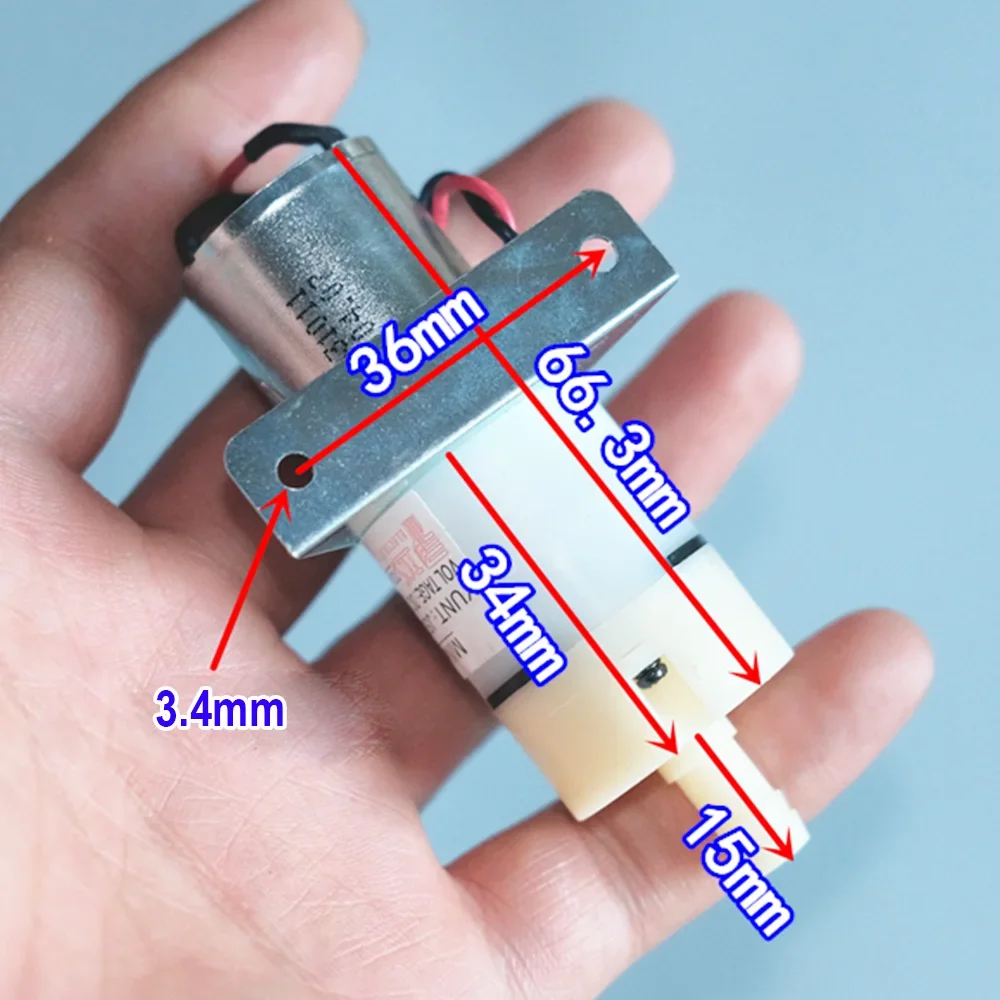 Mini 370 Self Suction Pump DC  - Mini Peristaltic Pump 12V 评论和价格